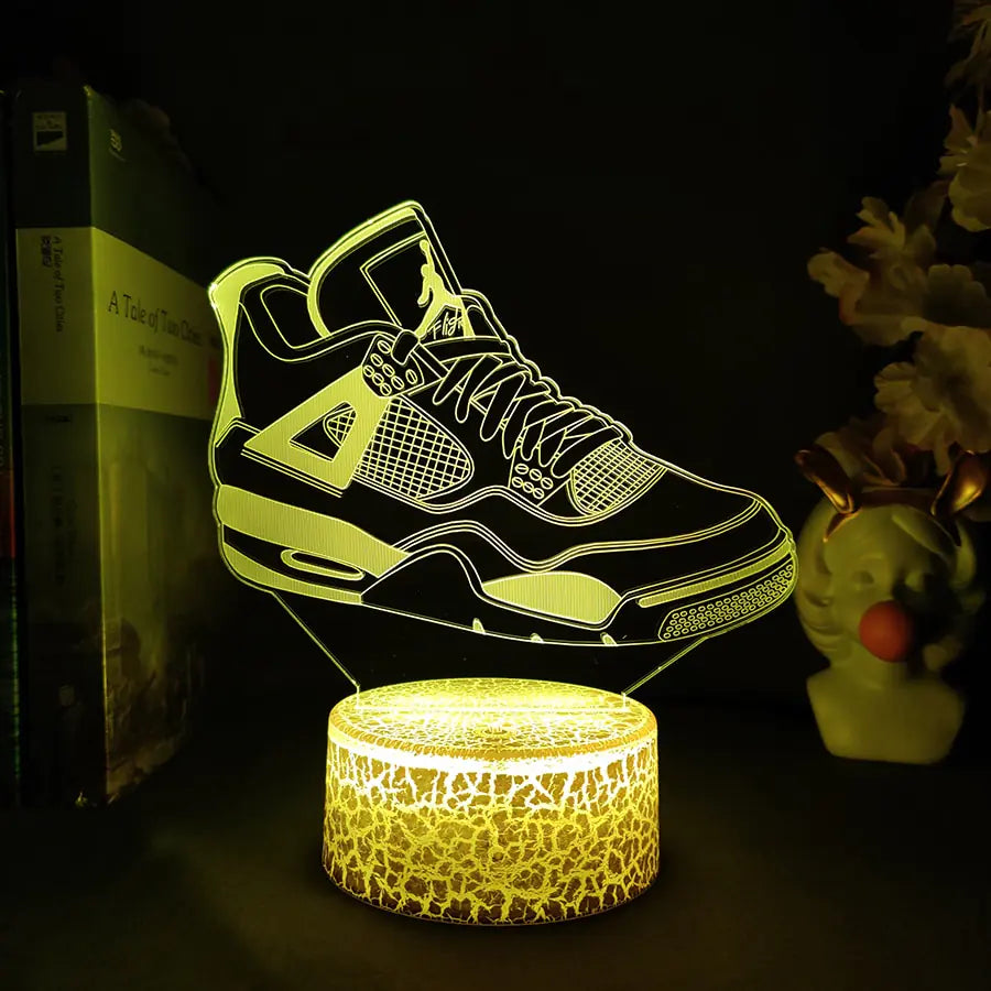 3D LED Sneakers Night Lamp